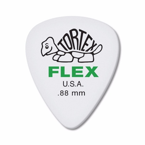 72 x Dunlop Tortex FLEX 0.88MM Gauge Guitar Picks 428R Plectrums