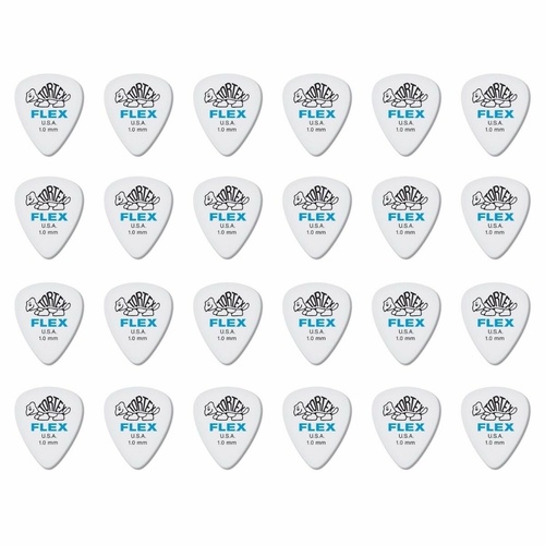 24 x Dunlop Tortex FLEX 1.00MM Gauge Guitar Picks 428R Plectrums