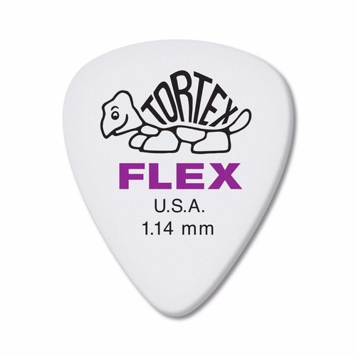 72 x Dunlop Tortex FLEX 1.14MM Gauge Guitar Picks 428R Plectrums
