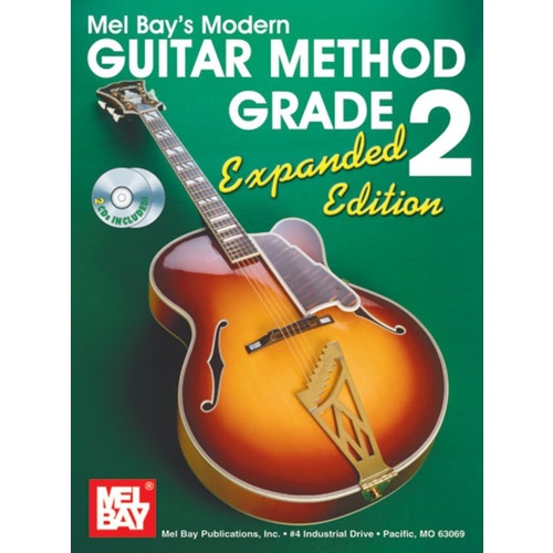 Modern Guitar Method Gr 2 Expanded Book/2CD