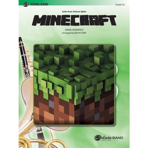 Minecraft Suite From Volume Alpha Concert Band Gr 2.5