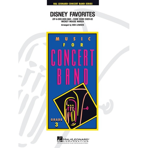 Disney Favorites Concert Band 3 (Music Score/Parts)