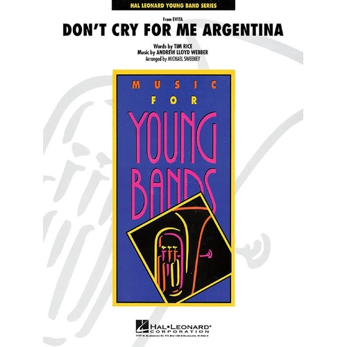 Dont Cry For Me Argentina Concert Band 3 Score/Parts (Pod) (Music Score/Parts)
