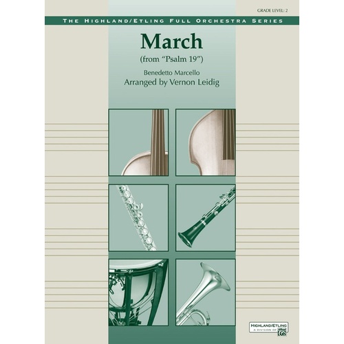 March From Psalm 19 Full Orchestra Gr 2