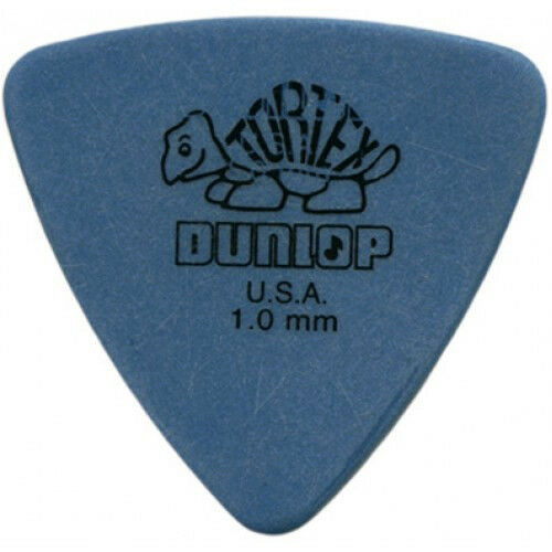 12 x Dunlop Tortex Triangle 1.0MM Gauge Guitar Picks 431R Plectrums