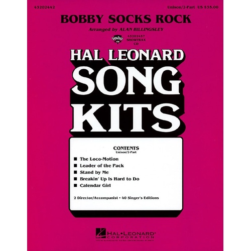 Bobby Socks Rock StudioTrax Cass (CD Only)