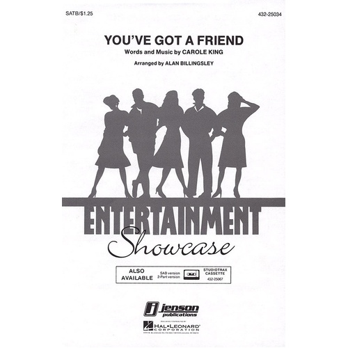 Youve Got A Friend SATB (Octavo)