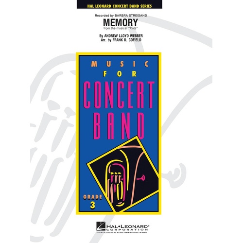 Memory (From Cats) Concert Band 3 Score/Parts (Pod) 