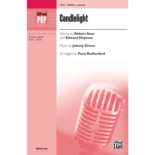 Candlelight SSATB Choral Sheet Music
