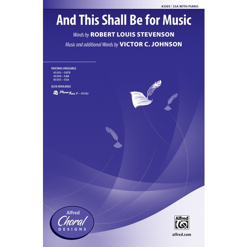 And This Shall Be for Music SSA Choral Sheet Music