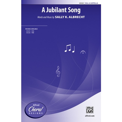 A Jubilant Song SSA Choral Sheet Music