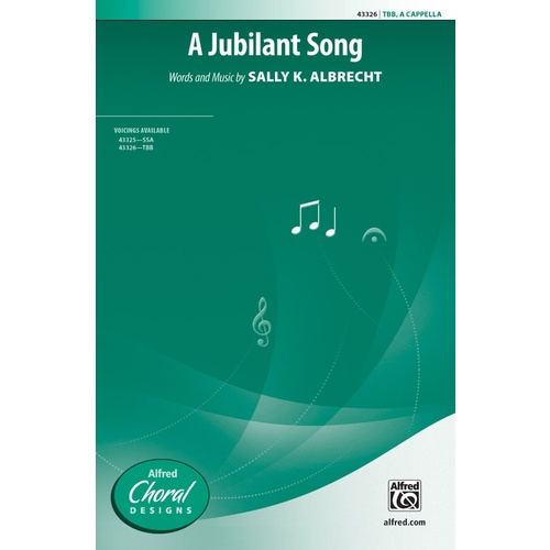 A Jubilant Song TTB Choral Sheet Music