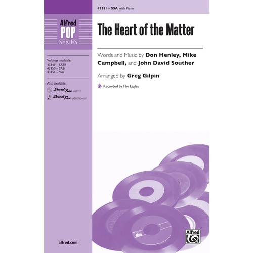 The Heart of the Matter SSA Choral Sheet Music