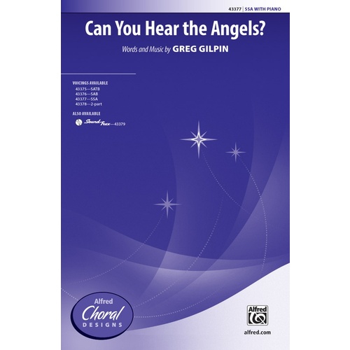 Can You Hear the Angels? SSA Choral Sheet Music