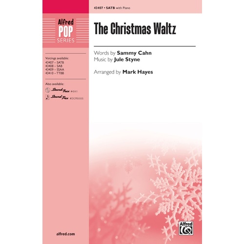 The Christmas Waltz SATB Choral Sheet Music