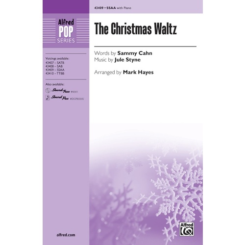 The Christmas Waltz SSAA Choral Sheet Music