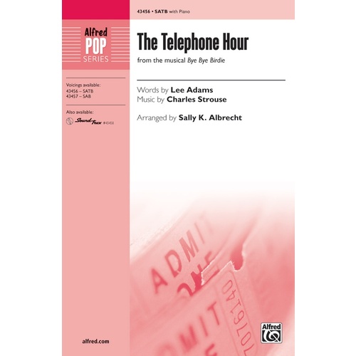 A Telephone Hour SATB Choral Sheet Music