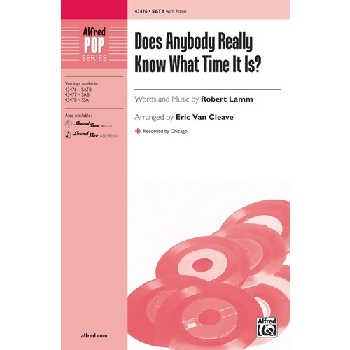 Does Anybody Really Know What Time It Is? SATB