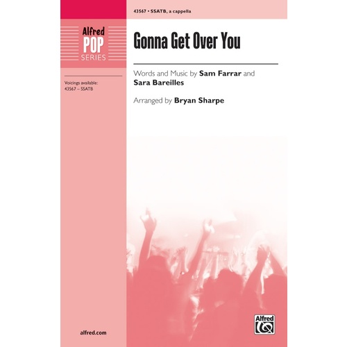 Gonna Get Over You SSATB