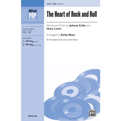 The Heart of Rock and Roll SAB Choral Sheet Music