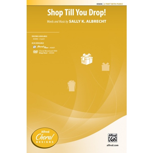 Shop Till You Drop! SA Choral Sheet Music