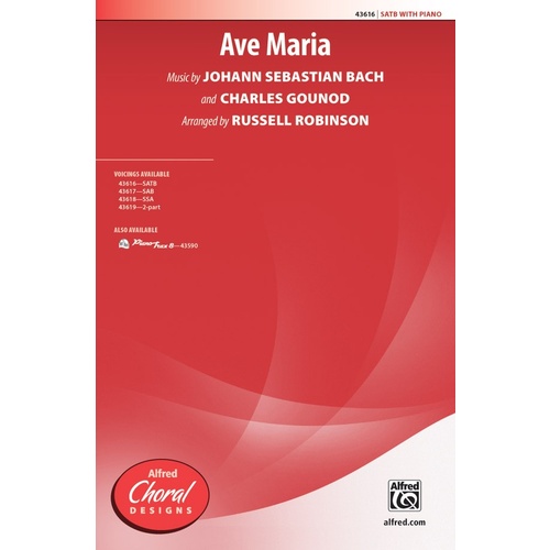 Ave Maria SATB Choral Sheet Music