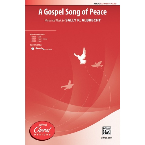 A Gospel Song of Peace SATB Choral Sheet Music