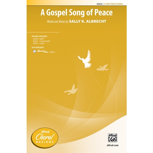 A Gospel Song of Peace SA Choral Sheet Music