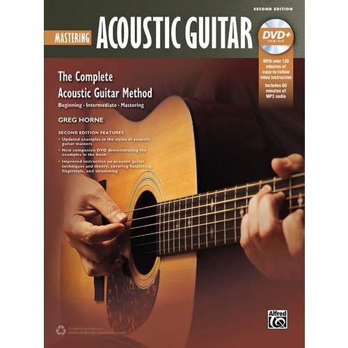 Mastering Acoustic Guitar 2nd Ed Book/DVD