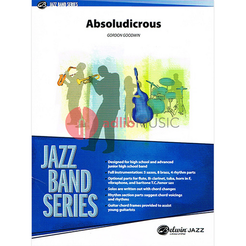 Absoludicrous Jazz Ensemble Sheet Music Gr 3.5