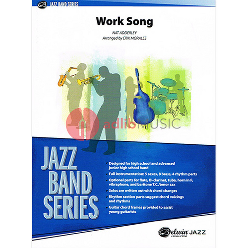 Work Song Jazz Ensemble Sheet Music for Grade 3