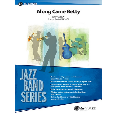 Along Came Betty Jazz Ensemble Sheet Music Gr 3