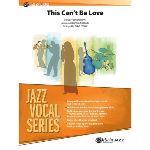 This Can't Be Love Jazz Ensemble Sheet Music Grade 3.5