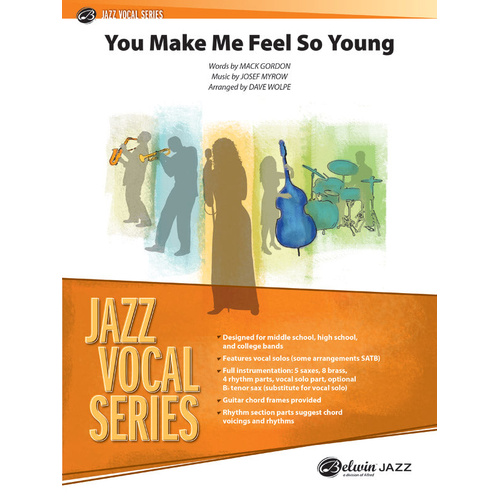 You Make Me Feel So Young Jazz Ensemble Sheet Music Gr 2