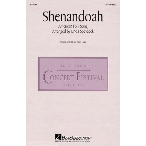 Shenandoah SATB (Octavo)