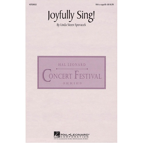 Joyfully Sing SSA Unac (Octavo)