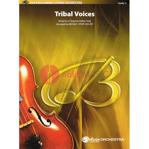 Tribal Voices String Orchestra Grade 0.5 - Cheyenne Indian Song - Alfred Music
