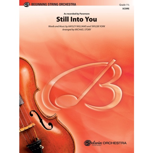 Still Into You String Orchestra Gr 1.5