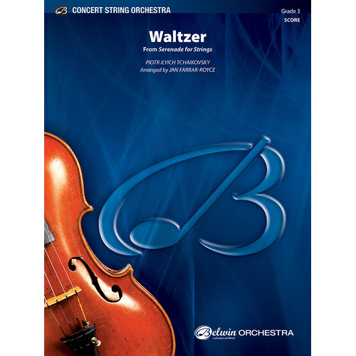 Waltzer SO Gr 3 Tchaikovsky Pioter Ilyich String Orchestra Sheet Music