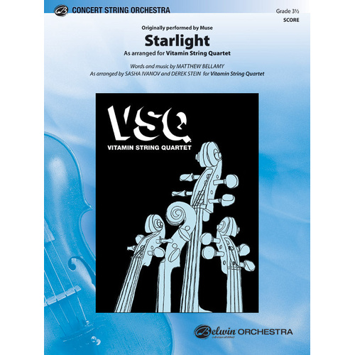 Starlight SO Gr 3.5 Bellamy Matthew String Orchestra Sheet Music