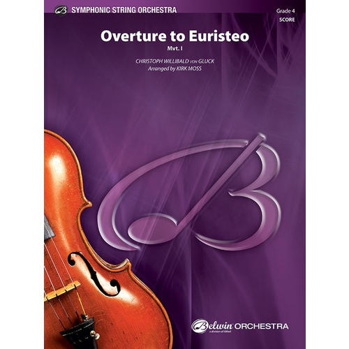 Overture To Euristeo Mvt 1 String Orchestra Gr 4