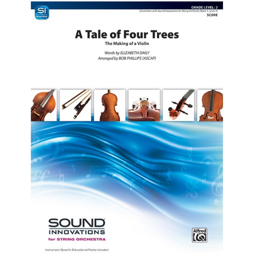 A Tale of Four Trees String Orchestra Sheet Music Gr 2 Phillips Bob