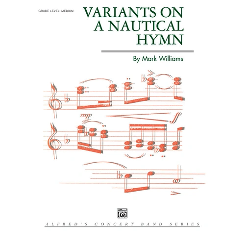 Variants on a Nautical Hymn Concert Band Sheet Music Gr 4