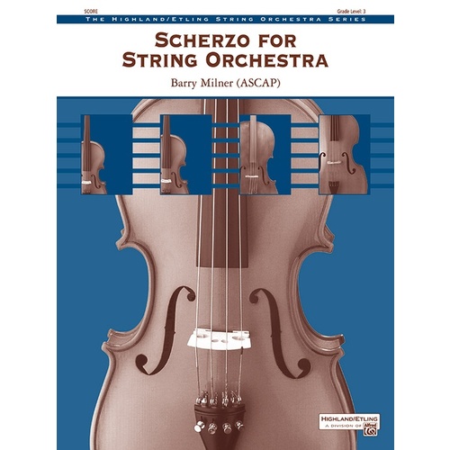 Scherzo For String Orchestra String Orchestra Gr 3