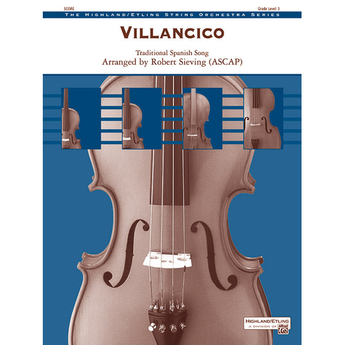 Villancico SO GR 3 Traditional Spanish Song Sheet Music