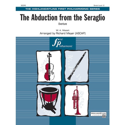 Abduction From Seraglio String Orchestra Sheet Music Grade 2
