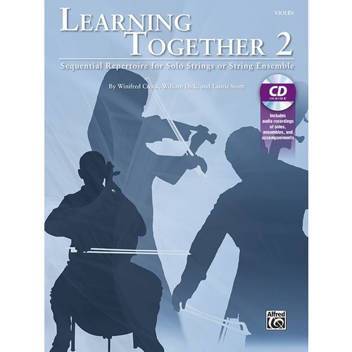 Learning Together Volume 2 Violin Book/CD