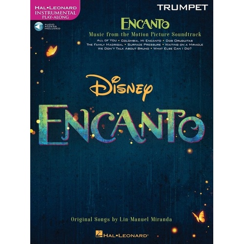 Encanto for Trumpet Movie Soundtrack Book with Online Audio Access