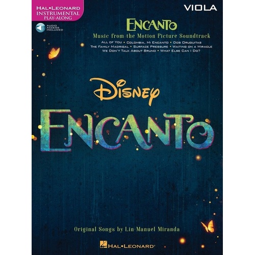 Encanto for Viola Movie Soundtrack Book with Online Audio Access