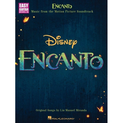 Encanto Movie Soundtrack Easy Guitar Songbook with Notes & Tab